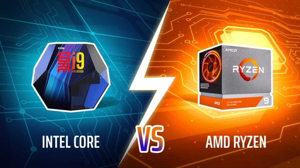 Intel Core vs AMD Ryzen CPUs