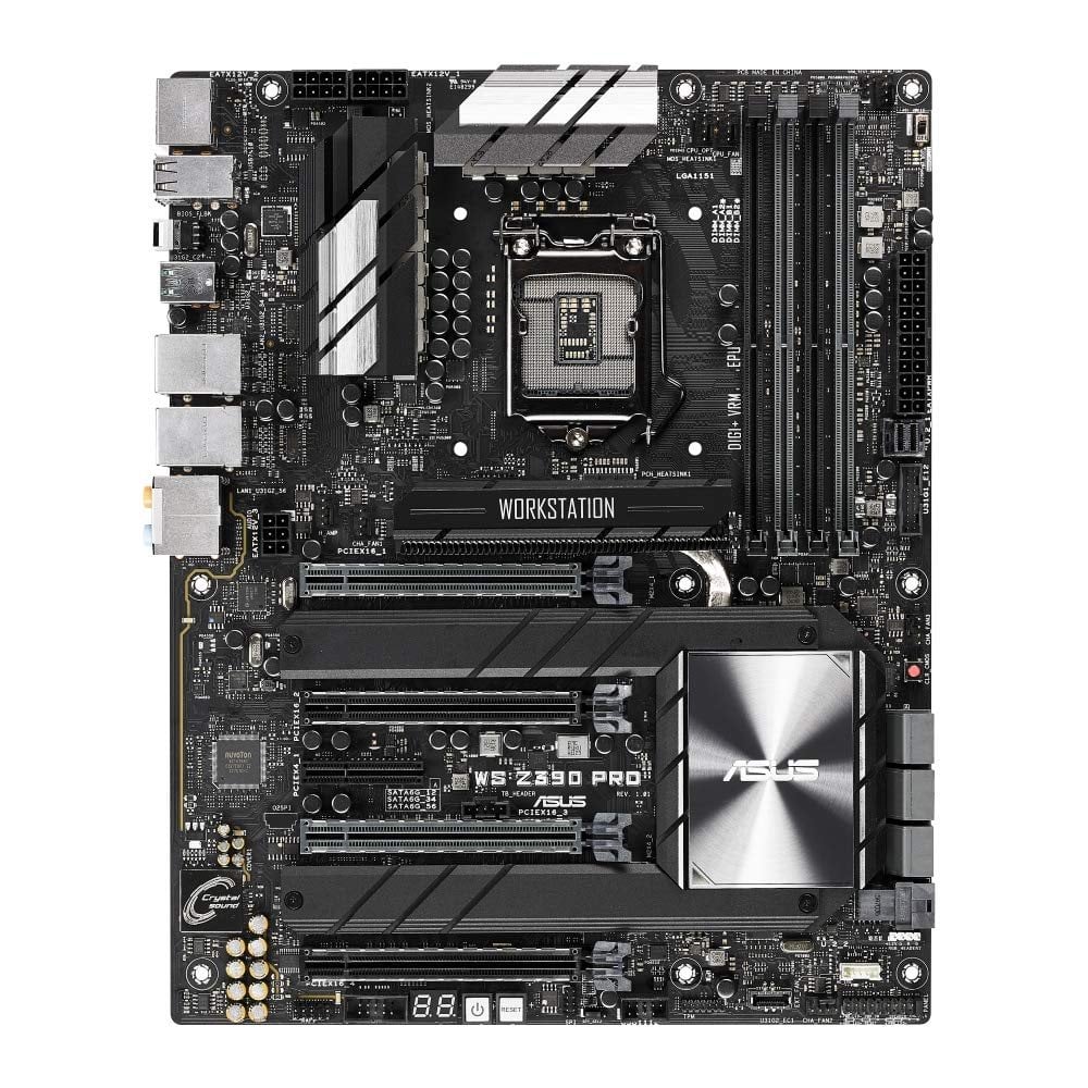 WS Z390 Pro Front