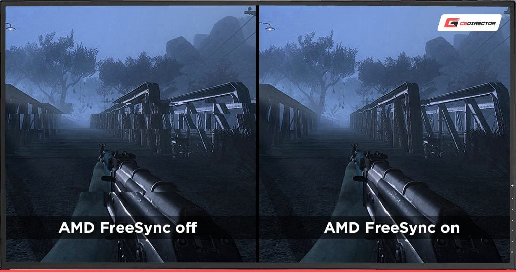 Screen tearing without AMD Freesync