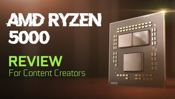 AMD Ryzen 5000 Series Review for Content Creators - Goodbye Competition