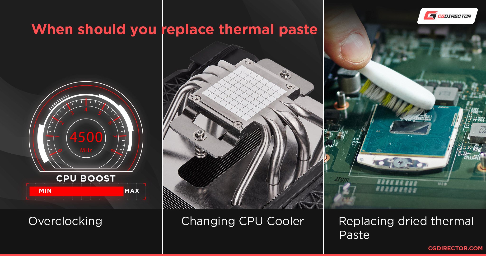 When should you replace thermal paste