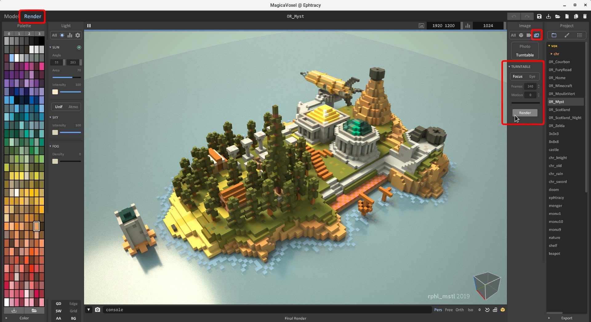 MagicaVoxel 3D Voxel Software