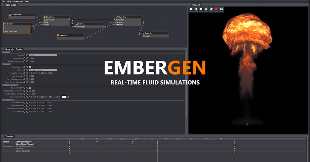 Embergen 3D Simulation Software