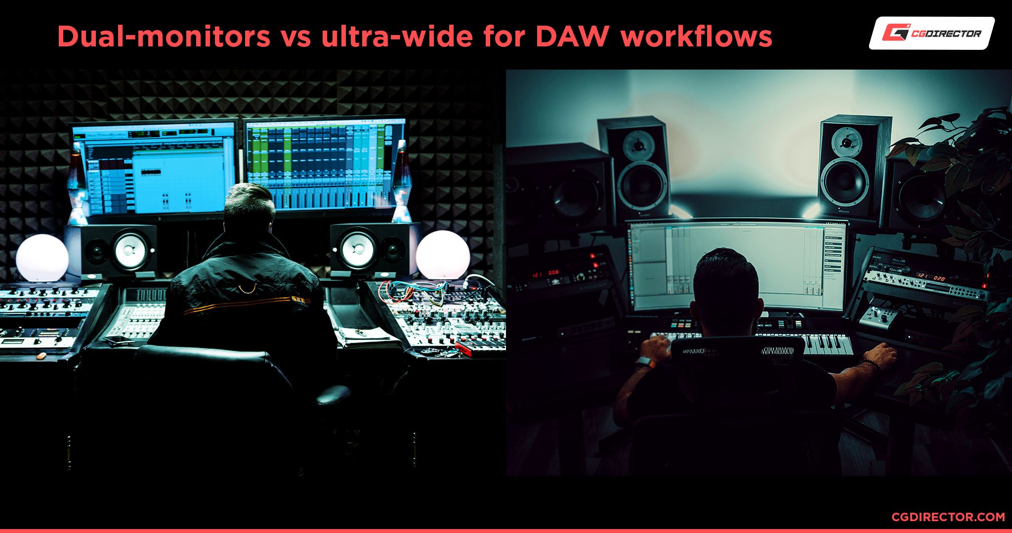 Dual-monitors vs ultra-wide for DAW workflows