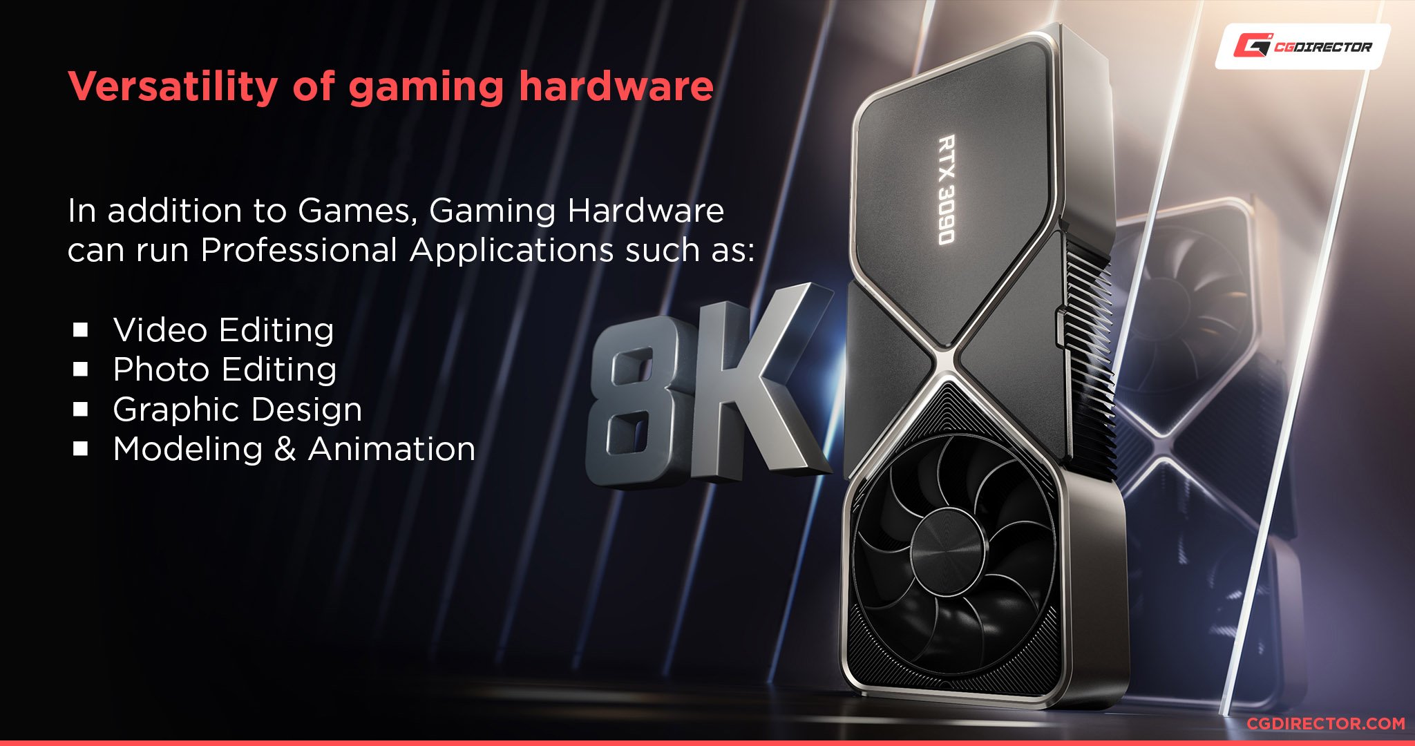 Gaming Hardware can be used for Professional Workloads as well