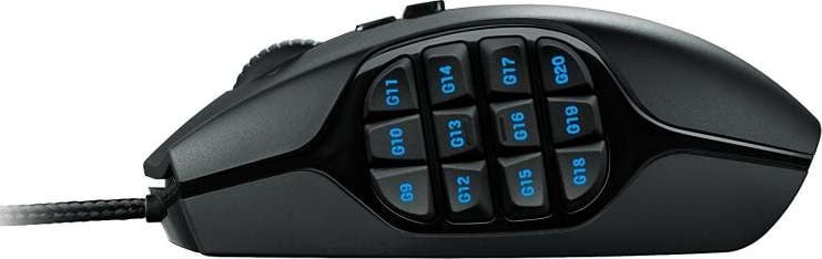 Logitech G600 Mouse - Side Buttons