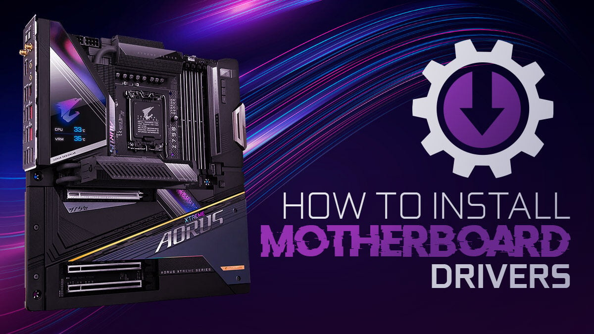 How To Install Motherboard Drivers (Or don't you need to?)