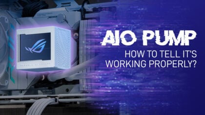 AIO Pump: How To Tell It's Working Properly [Liquid CPU Cooling]